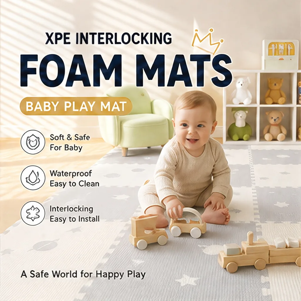 XPE Interlocking Foam Play Mat